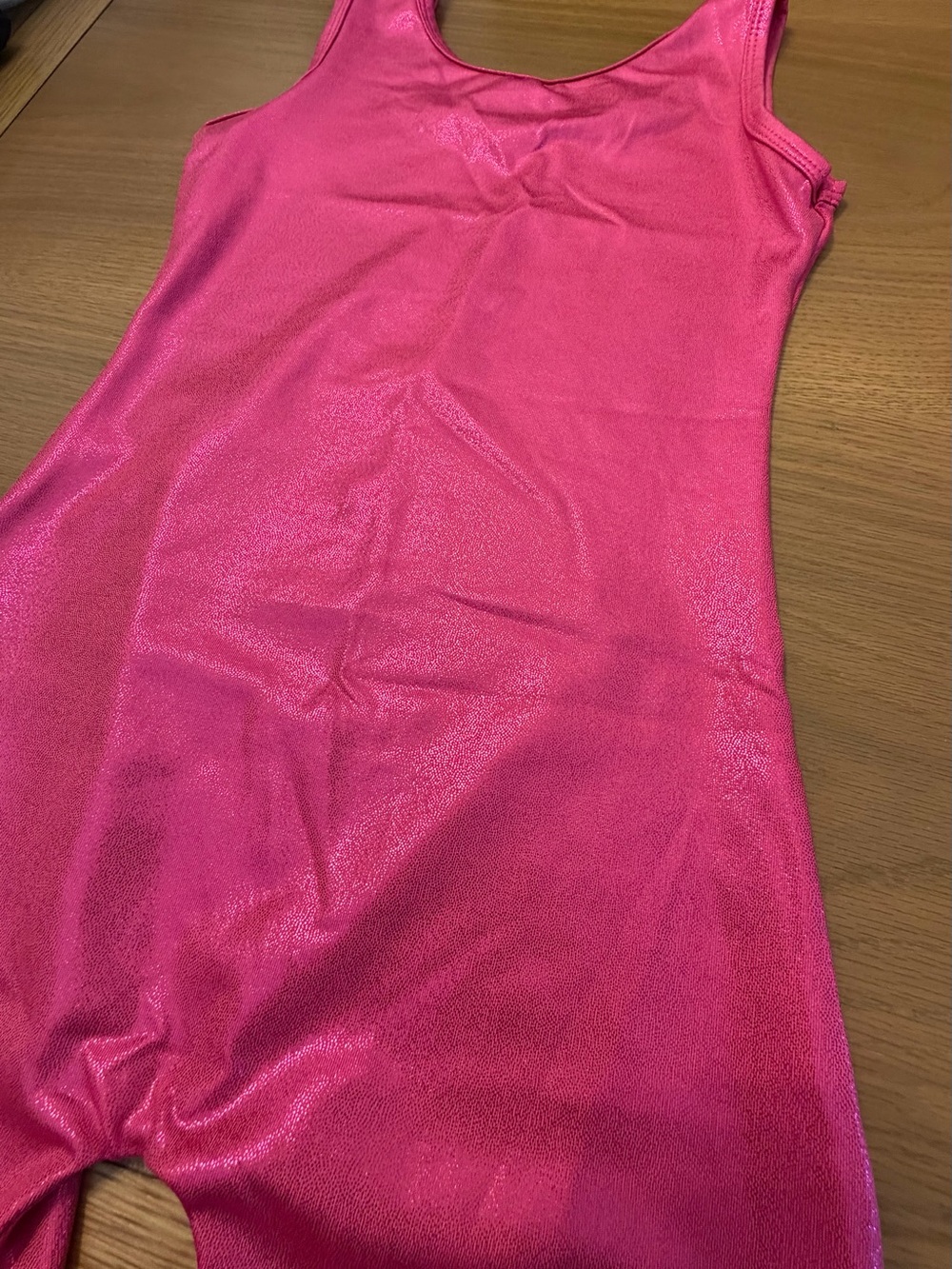 3 for $10 Girls Pink Shiny Gymnastics Leotard - Picture 2 of 4